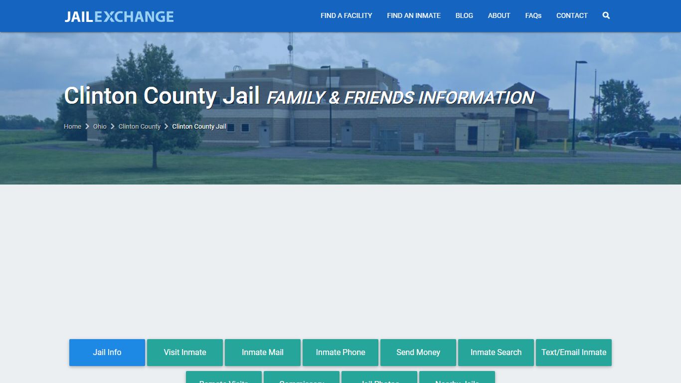 Clinton County Jail OH | Booking, Visiting, Calls, Phone